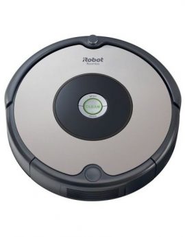 Robot aspirador iRobot Roomba 604 - limpieza en 3 fases - 2 cepillos multisuperficie - sensores dirt detect - filtro aerovac