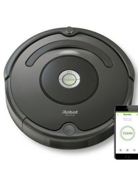 Robot aspirador iRobot Roomba 676 - navegación iadapt - limpieza 3 fases - sensores acusticos