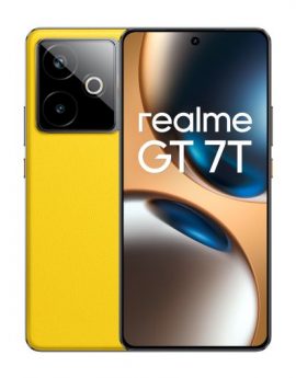 Realme GT 7T 12GB 256GB 6.8’ SIMdoble Android15 5G USB-C 7000 mAh Amarillo