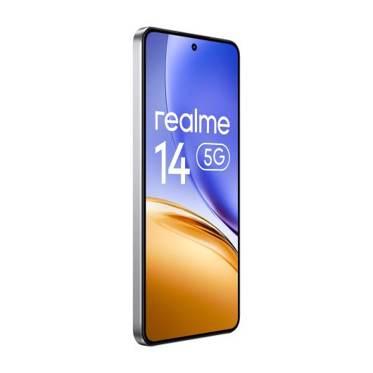 Realme 14 16.9 cm (6 Realme 14 16.9 cm (6.67') 5G 12GB 256GB 6000mAh Plata