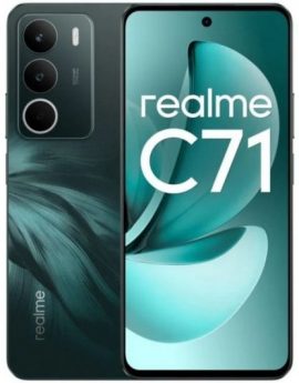 Smartphone Realme C71 4GB/ 256GB/ 6.67'/ Verde Oscuro