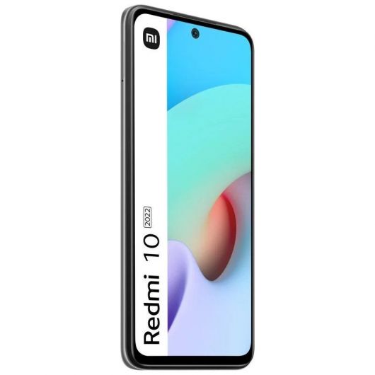 Smartphone Xiaomi Redmi 10 2022 NFC 4GB/ 128GB/ 6.5'/ Gris Carbón