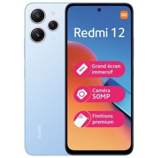 Smartphone Xiaomi Redmi 12 4GB/ 128GB/ 6.79'/ Azul