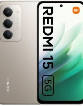 Smartphone Xiaomi Redmi 15 4GB/ 128GB/ 6.9'/ 5G/ Gris Titán