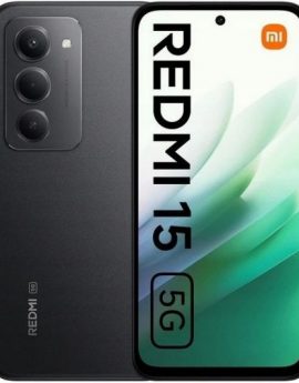 Smartphone Xiaomi Redmi 15 8GB/ 256GB/ 6.9'/ 5G/ Negro