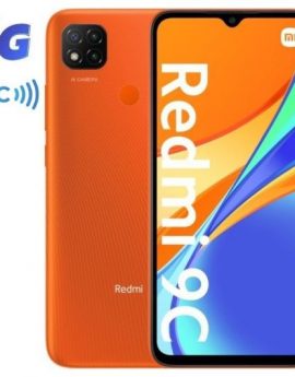 Smartphone Xiaomi Redmi 9C NFC 3GB/ 64GB/ 6.53'/ Naranja Amanecer