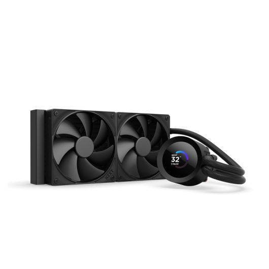 Refrigeración Líquida NZXT Kraken Plus 240mm 2 Ventiladores Display TFT Negra