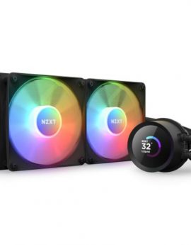 NZXT Kraken 240 RGB Procesador Sistema de refrigeración líquida todo en uno 12 cm Negro