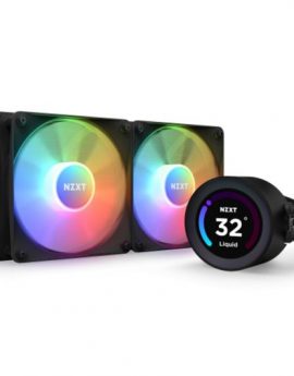 NZXT Kraken Elite 240 RGB Procesador Sistema de refrigeración líquida todo en uno 12 cm Negro