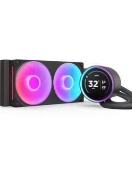 NZXT Kraken Elite 240 RGB Procesador Sistema de refrigeración líquida todo en uno 12 cm Negro - RL-KR24E-B2