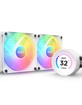 NZXT Kraken Elite 240 RGB Procesador Sistema de refrigeración líquida todo en uno 12 cm Blanco