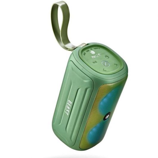 Altavoz con Bluetooth NGS Roller Beast/ 32W/ 2 Altavoz con Bluetooth NGS Roller Beast/ 32W/ 2.0/ Verde