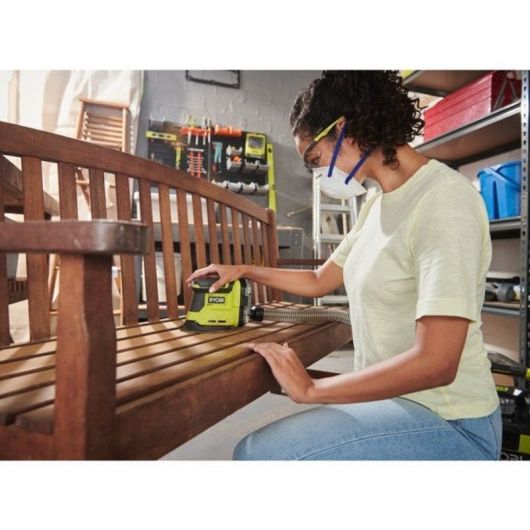 Lijadora Triangular Ryobi ONE+ 18V RPS18-0/ Incluye 6 Lijas/ Sin Batería ni Cargador 4 Lijadora Triangular Ryobi ONE+ 18V RPS18-0/ Incluye 6 Lijas/ Sin Batería ni Cargador