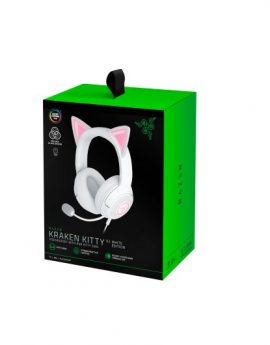 Razer Kraken Kitty V2 BT Auriculares RGB Gaming Inalámbricos Blancos