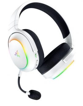 Razer Barracuda X Chroma Auriculares Gaming Inalámbricos 2.4GHz/Bluetooth Blancos