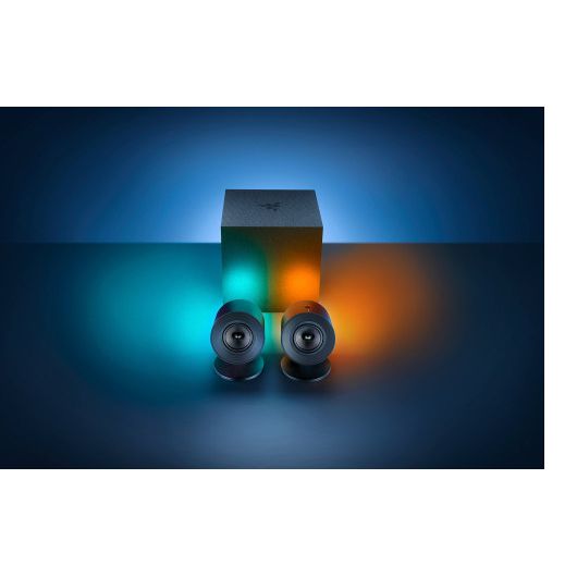 Razer Nommo V2 Altavoces Gaming de Rango Completo 2 Razer Nommo V2 Altavoces Gaming de Rango Completo 2.1 RGB Bluetooth/USB Negros