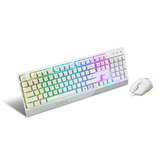 Teclado + Raton MSI VIGOR GK30 Combo White ES