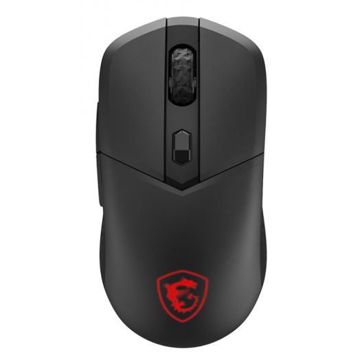 MSI VERSA 300 Ratón Gaming mano derecha RF Wireless + Bluetooth + USB-C Óptico 8000 DPI Negro