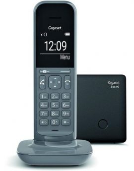 Teléfono Inalámbrico Gigaset CL390/ Gris