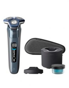 Afeitadora Philips S7882/55 3 Cabezales Flexibles Uso en Humedo y Seco Inalambrica Recargable App