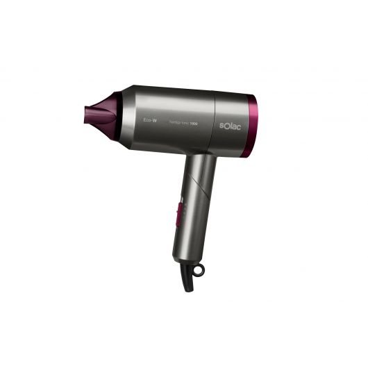 Solac Hair&Go Ionic Secador de Pelo 2000W Gris/Púrpura