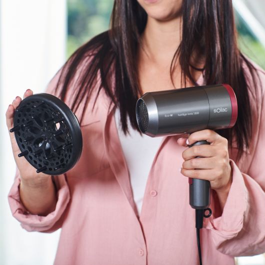 Solac Hair&Go Ionic Secador de Pelo 2000W Gris/Púrpura 3 Solac Hair&Go Ionic Secador de Pelo 2000W Gris/Púrpura