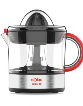 Solac Stillo 40 Prensa de cítricos eléctricos 0.7 L 40 W Negro/Plata