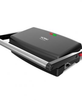 Sandwichera Solac S96804200 1500W Negro/Acero Inoxidable 2 bocadillos antiadherente