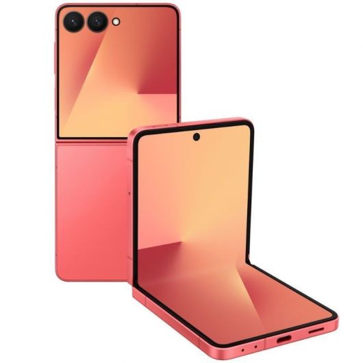 Smartphone Samsung Galaxy Z Flip7 12GB/ 256GB/ 6.9'/ 5G/ Rojo Coral