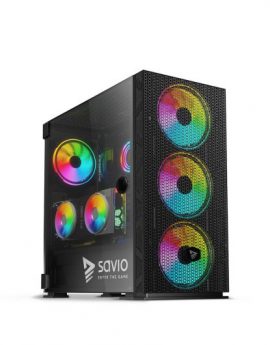 Savio SAVGC-RAPTORX1 Midi Tower Negro