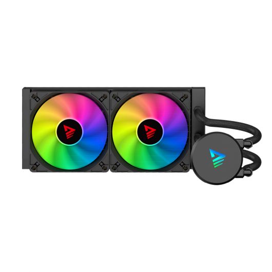 Refrigeración Líquida Savio Velox 240mm 2 Ventiladores ARGB Multisocket 2750RPM