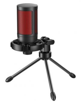 Savio Sonar Pro Micrófono Gaming USB-C cardioide con filtro antipop y tripode