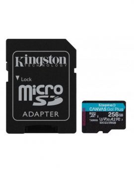 Kingston Technology Canvas Go! Plus memoria flash 256GB SD Clase 10 UHS-I