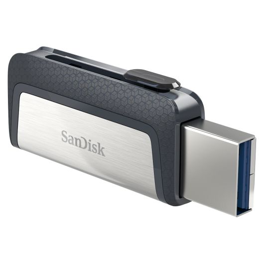 SanDisk Ultra Dual Drive USB Type-C unidad flash USB 64GB USB Type-A / USB Type-C 3.2 Gen 1 (3 SanDisk Ultra Dual Drive USB Type-C unidad flash USB 64GB USB Type-A / USB Type-C 3.2 Gen 1 (3.1 Gen 1) Negro/Plata
