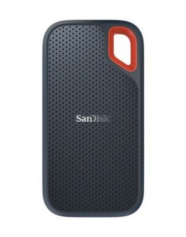 Disco externo Sandisk SSD Extreme Portable 1TB - usb tipo-c (incluye adaptador usb-a) - 550mb/s - rugerizado