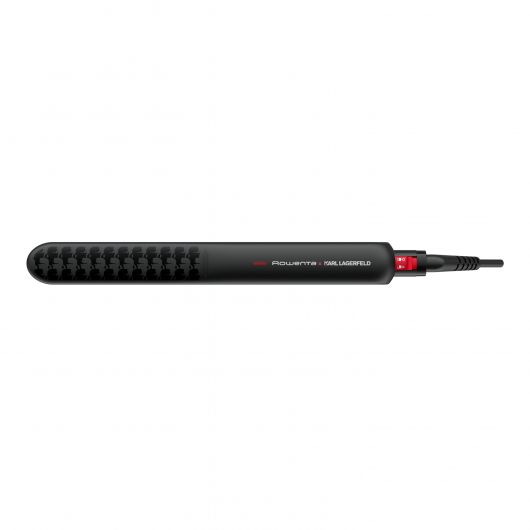Rowenta X KARL LAGERFELD SF321L Plancha de pelo Cerámica Negro/Rojo 2 Rowenta X KARL LAGERFELD SF321L Plancha de pelo Cerámica Negro/Rojo