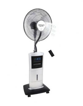 Ventilador nebulizador de pie Orbegozo SFA 7000 - 100W - 3 modos funcionamiento - ø aspas 40cm - deposito 1.5L- altura regulable