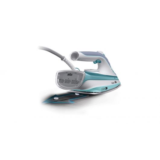 Braun TexStyle 5 SI 5017 GR Plancha de Vapor 2700W Gris/Turquesa/Blanco 3 Braun TexStyle 5 SI 5017 GR Plancha de Vapor 2700W Gris/Turquesa/Blanco