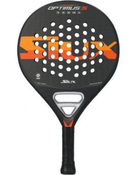 Pala de Pádel Siux Optimus 5/ Negra y Naranja