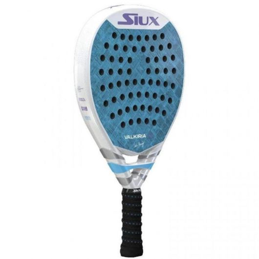Pala de Pádel Siux Valkiria Pro 2025 (Sofia Araujo)/ Blanco y Azul 2 Pala de Pádel Siux Valkiria Pro 2025 (Sofia Araujo)/ Blanco y Azul