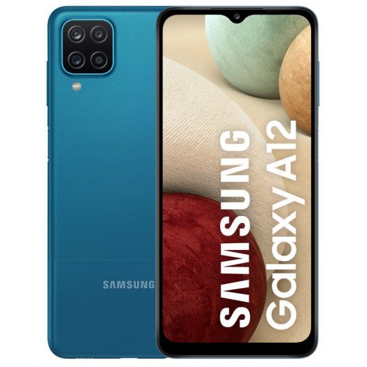 Smartphone Samsung Galaxy A12 3/32GB 6.5' Azul Versión importada EU