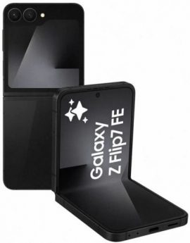 Smartphone Samsung Galaxy Z Flip7 FE 8GB/ 256GB/ 6.7'/ 5G/ Negro