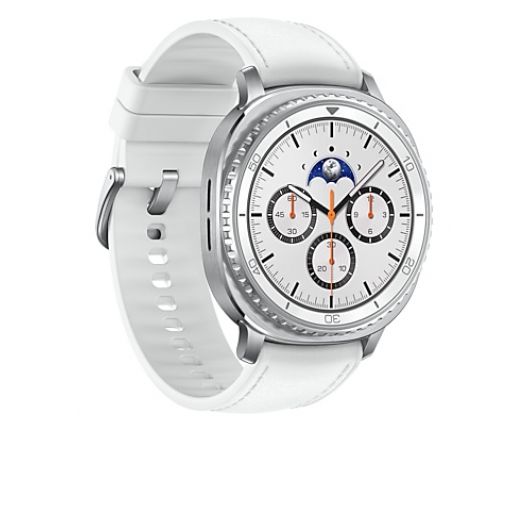 Samsung Galaxy Watch 8 Classic Wifi GPS NFC 46mm Super AMOLED IP68 5ATM Plata/Correa Blanca 3 Samsung Galaxy Watch 8 Classic Wifi GPS NFC 46mm Super AMOLED IP68 5ATM Plata/Correa Blanca