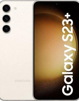 Smartphone Samsung Galaxy S23 Plus 8GB/ 256GB/ 6.6'/ 5G/ Crema