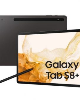 Tablet Samsung Galaxy Tab S8+ 12.4'/ 8GB/ 128GB/ Octacore/ Gris Grafito