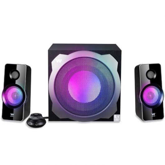 Altavoces Woxter Big Bass 260 RGB/ 150W/ 2 Altavoces Woxter Big Bass 260 RGB/ 150W/ 2.1