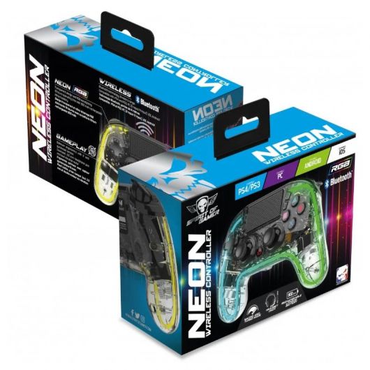 Spirit of Gamer Mando Neon RGB BT 2 Spirit of Gamer Mando Neon RGB BT