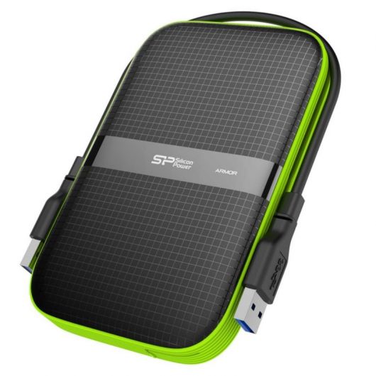 Silicon Power Armor HD A60 1TB 2 Silicon Power Armor HD A60 1TB 2.5' USB Resistente golpes/agua