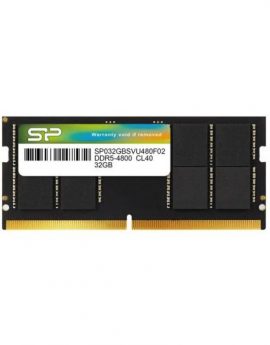 Silicon Power SP032GBSVU480F02 SODIMM DDR5 4800MHz 32GB 1x32GB DDR5 CL40