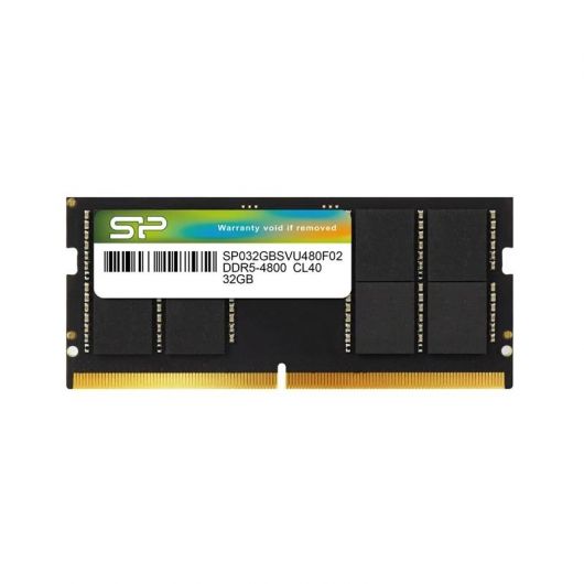 Silicon Power SP032GBSVU480F02 SODIMM DDR5 4800MHz 32GB 1x32GB DDR5 CL40